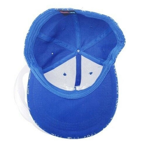 NY New York Blue & White 100% Cotton Hat Size 7.5 - Picture 5 of 5